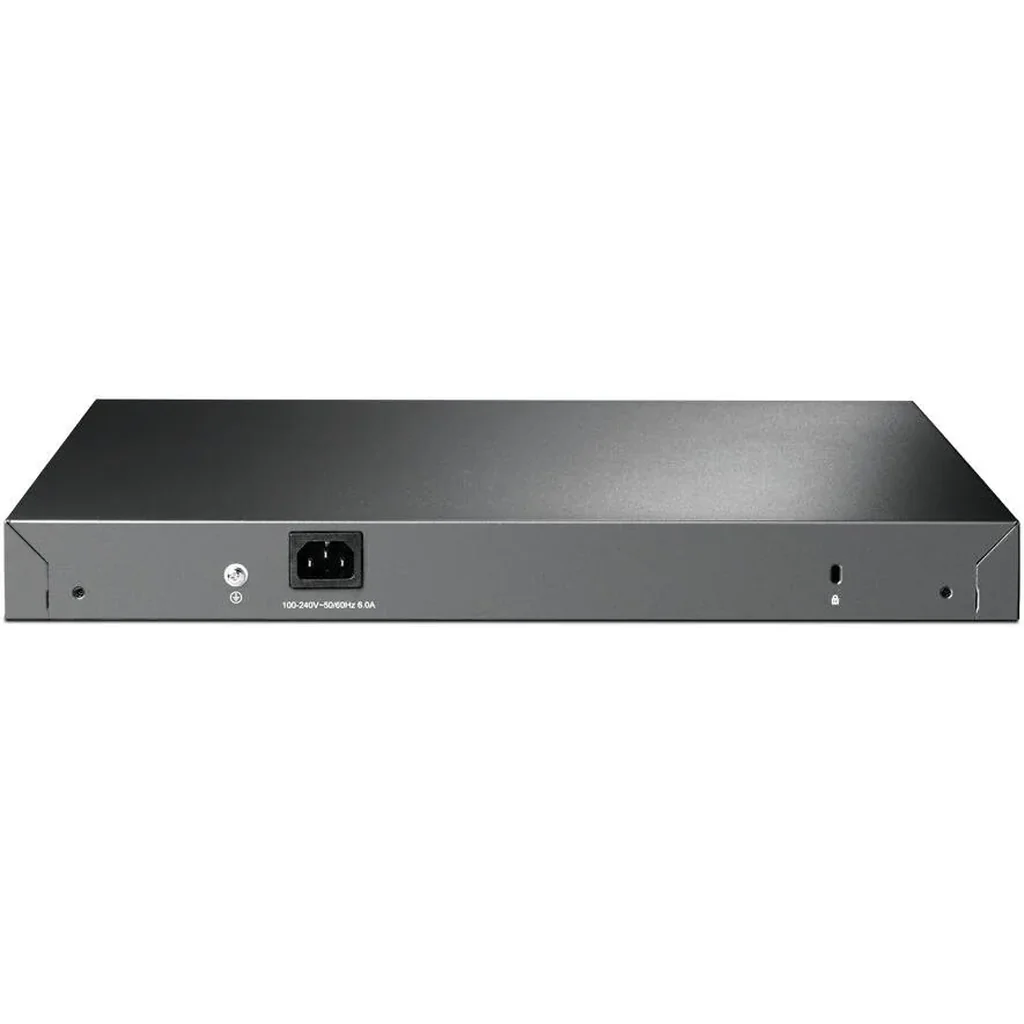 TP-Link JetStream 4-Port 10GE SFP+ L2+ Managed Switch with 24-Port PoE+, 24x 10/100/1000 Mbps RJ45 Ports, 128 Gbps Switching Capacity, Advanced L3 Features, Black | SG3428XMP - Image 3