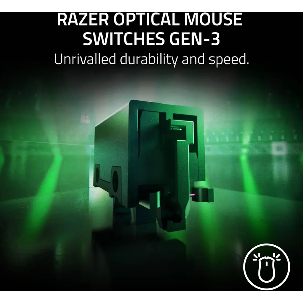 Razer Viper V3 Pro Wireless/Wired Gaming Mouse, 54g Lightweight Design, 35K Gen 2 DPI Optical Sensor, Up To 95H Battery Life, Optical Mouse Switches Gen 3, Black | RZ01-05120100-R3G1 - Image 4