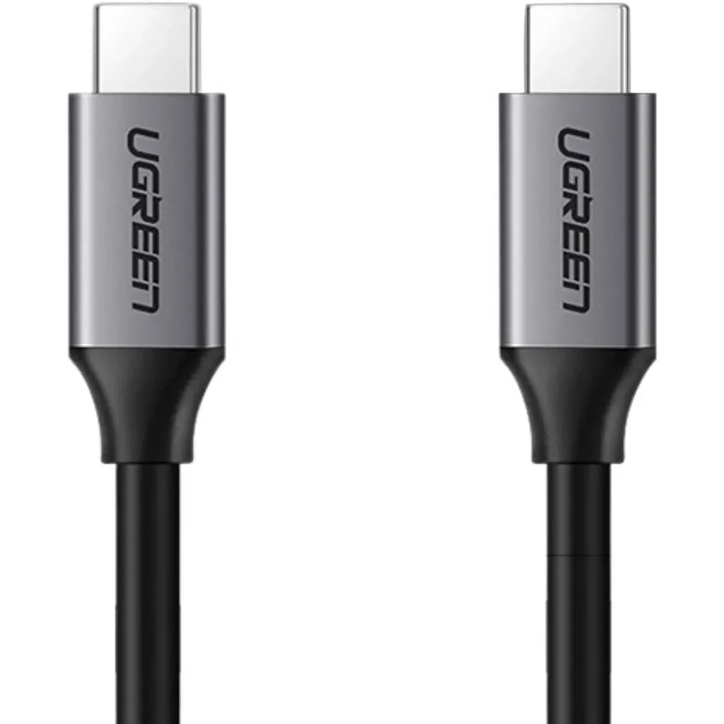UGREEN USB C to USB C Cable, 5Gbps Data Transfer Rate, Max 20V 3A Power Output, Up to 4K @ 60Hz Display Resolution, PVC Wire Anti-Tensile, 1.5m Cable Length, Wide Compatibility, Black | 50751 - Image 3