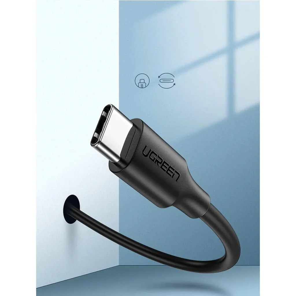 UGREEN USB A to USB Type C Cable, 480Mbps Data Transfer Rate, Qualcomm 3.0 Quick Charge, Max 5V 3A Power Output, 2m Cable Length, Wide Compatibility, Black | 60118 - Image 4