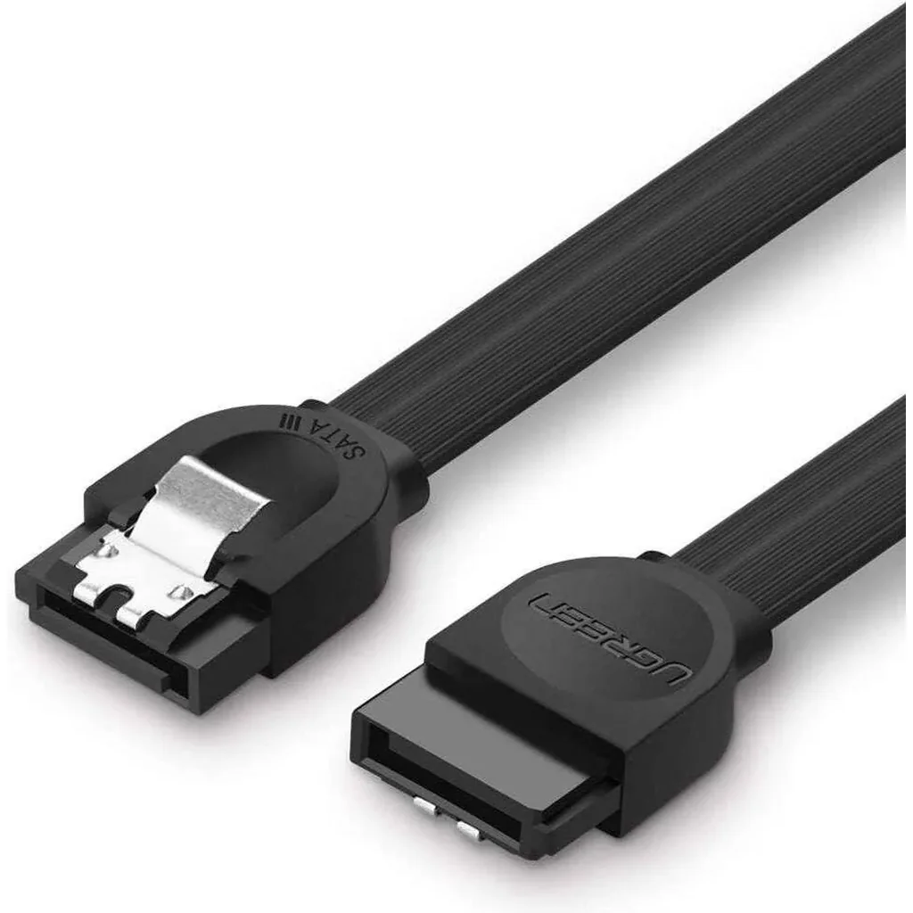 UGREEN SATA 3 Data Cable 0.5m (Black)