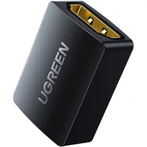 UGREEN HDMI Coupler 4K HDMI Adapter - Female to Female HDMI Connector, Support 3D 4K 1080P HDMI Extender for HDTV Roku TV Stick, Nintendo Switch, Xbox One PS4 PS3 Laptop PC, Black | 20107