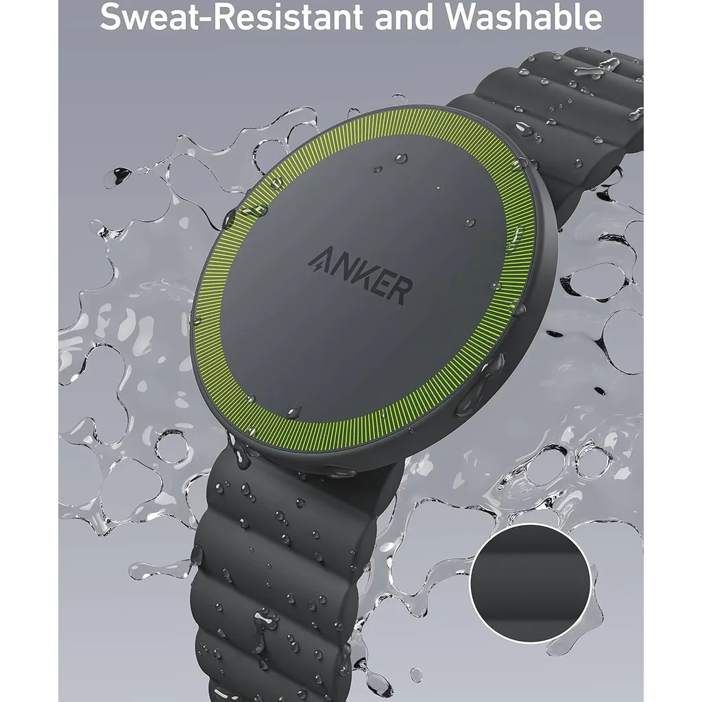 Anker 620 MagGo Grip, Snap and Hold, Equipped With Dual-Sided Magnets, Flexible Strap, 360? Viewing Angle, Convenient Stand, Cook With Ease, Black | A25A1011 - Image 2