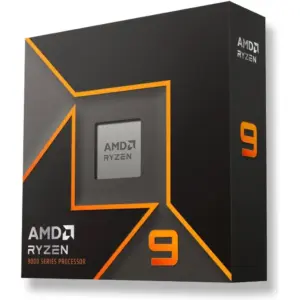 AMD Ryzen 9 9900X AM5 CPU Processor, 12 Cores & 24 Threads, 5.6 GHz Max Boost Clock, 12MB L2 & 64MB L3 Cache, AMD Radeon Graphics, PCIe 5.0 x16 | 100-100000662WOF