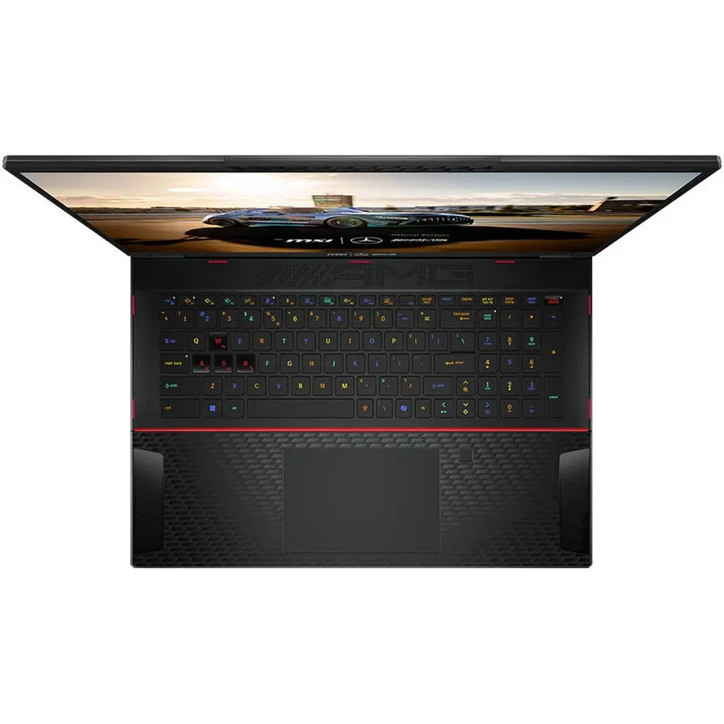 MSI Stealth 18 Mercedes AMG Motorsport Gaming Laptop, 18" UHD+120Hz, Intel Core Ultra9-185H, 32GB DDR5, 2TB SSD, NVIDIA GeForce RTX 4080 12GB, RGB Backlit ENG-ARB K/B, Win11, Black | 9S7-183121-073 - Image 3