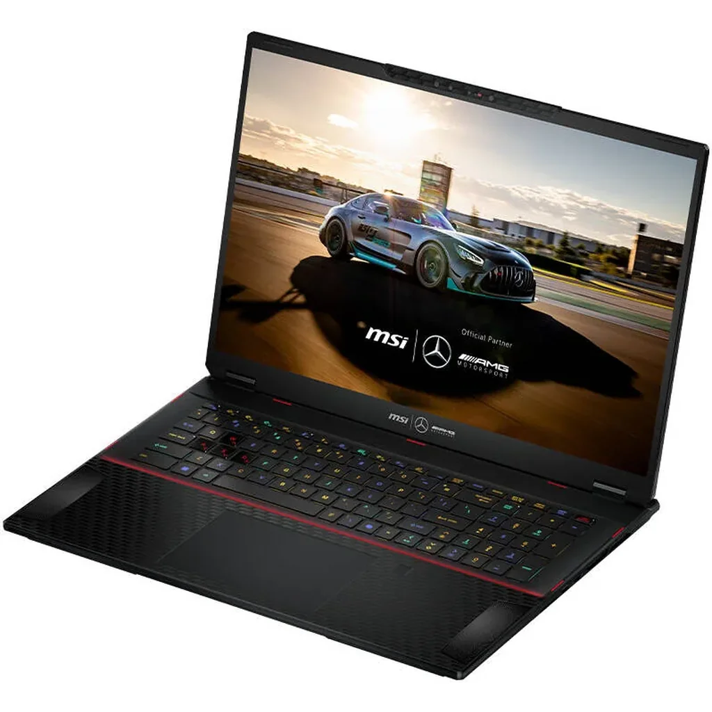 MSI Stealth 18 Mercedes AMG Motorsport Gaming Laptop, 18" UHD+120Hz, Intel Core Ultra9-185H, 32GB DDR5, 2TB SSD, NVIDIA GeForce RTX 4080 12GB, RGB Backlit ENG-ARB K/B, Win11, Black | 9S7-183121-073 - Image 6
