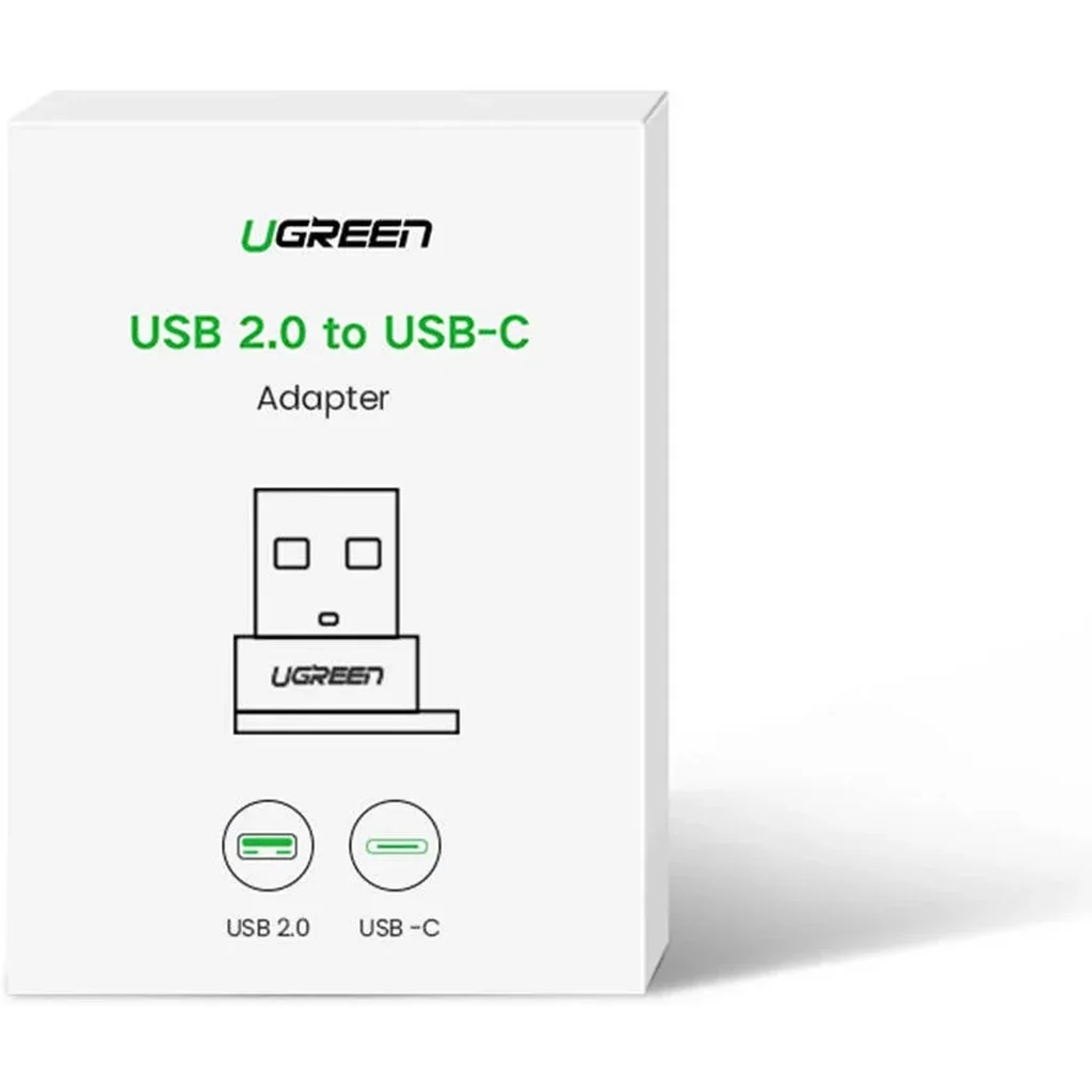UGREEN US280 USB-C female and USB-A 2.0 Male Connector Adapter, Up to 480 Mb/s Data Transfer, USB 2.0, Aluminum Alloy & Nickel Layer Material, Black | 50568 - Image 11