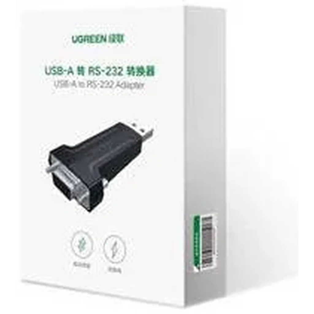 UGREEN DB9 RS-232 Converter Adapter, Up to 1Mbps Data Transfer Rate, Remote Wake and Power Management, Nickel-Plated Connectors, Full Automatic Handshake Protocol, Black | 80111 - Image 10