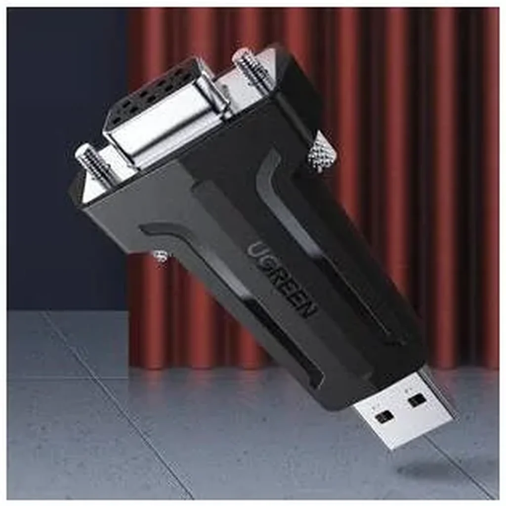 UGREEN DB9 RS-232 Converter Adapter, Up to 1Mbps Data Transfer Rate, Remote Wake and Power Management, Nickel-Plated Connectors, Full Automatic Handshake Protocol, Black | 80111 - Image 11
