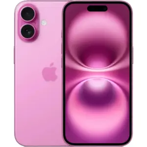 Apple iPhone 16, 6.1" OLED Super Retina XDR Display, A18 Chip, 6-Core CPU, 5-Core GPU, 16-Core Neural Engine, 128GB Storage, 5G/Wi-Fi 7, Face ID, International Version, Pink | iP16-128INTLPNK