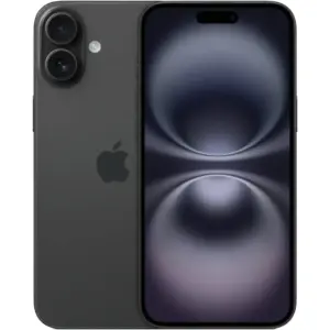 Apple iPhone 16 Plus, 6.7" OLED Super Retina XDR Display, A18 Chip, 6-Core CPU, 5-Core GPU, 16-Core Neural Engine, 128GB Storage, 5G/Wi-Fi 7, Face ID, International Version, Black | iP16PL-128INTLBLK