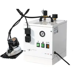 Battistella Saturnino Maxi Portable Steam Generator With 7 L Boiler And EOS Iron, 5-6h Working Time, 5.1 L Capacity, 2600W, 2.8 Bar Steam Working Pressure | Saturnino Maxi
