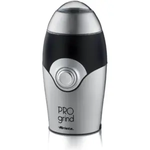 Ariete Coffee Grinder Black Metal Art3016, Silver