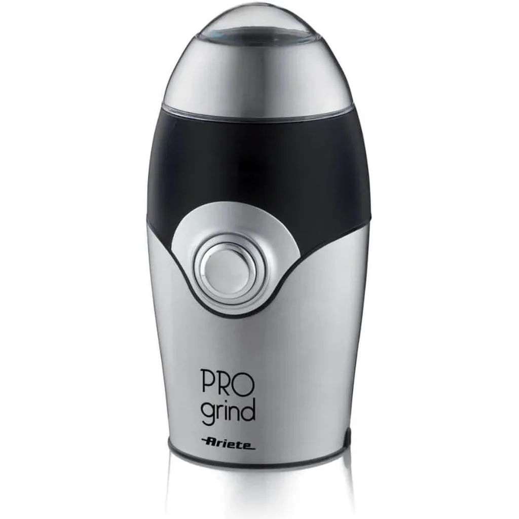 Ariete Coffee Grinder Black Metal Art3016, Silver