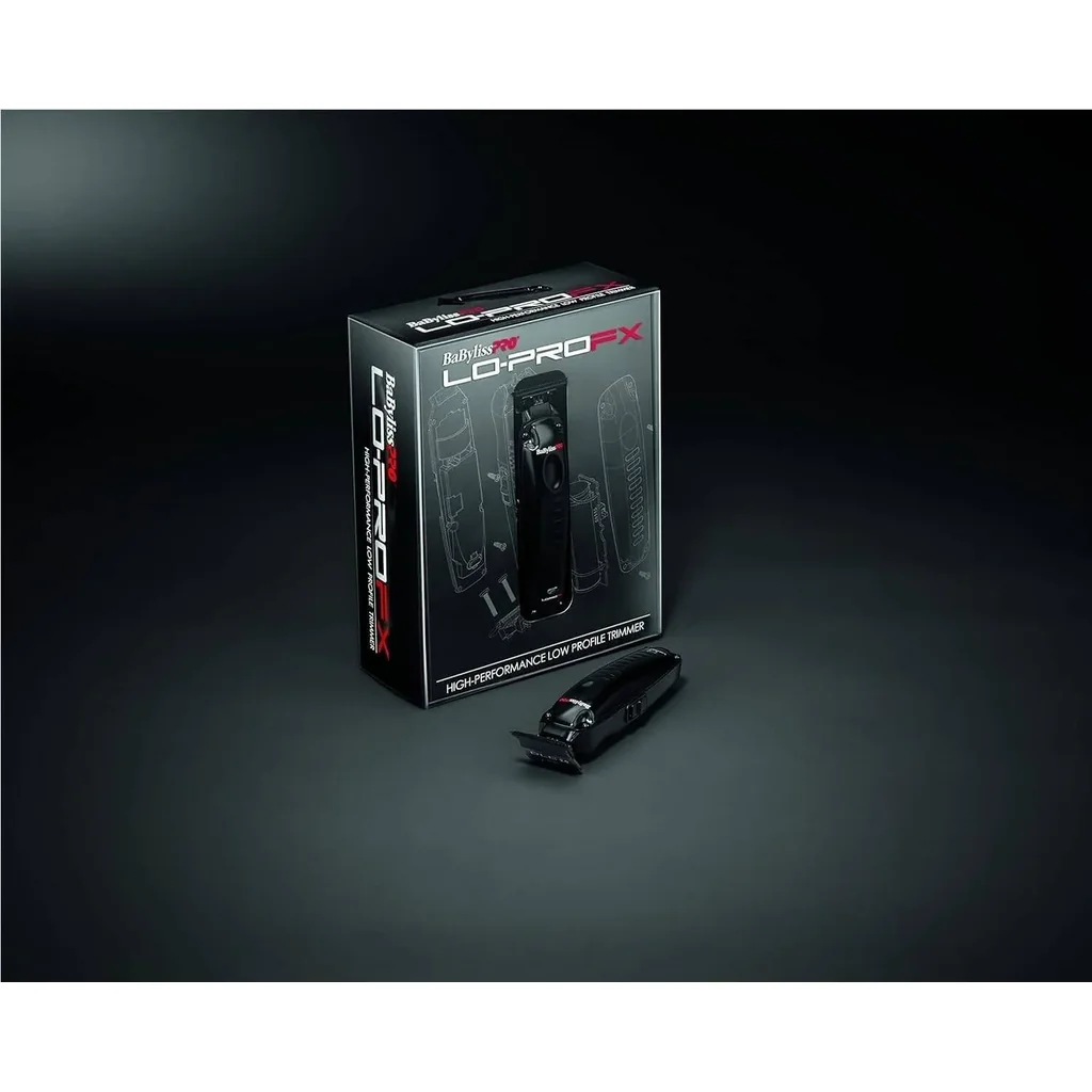 BaByliss PRO LOPRO High Performance Metal Low Profile Trimmer, A Perfect Machine For Hair and Beard Cutting, With a 2+ Hour Running Time In One Charge - Image 9