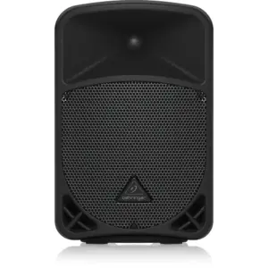 Behringer B108D, Active 300-Watt 2-Way 8" PA Speaker System With Wireless Option, Ultra-compact And Lightweight, Ultra-low Noise Input, Class-D Amplifier | B108D