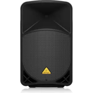 Behringer B115D, Active 2-Way 15" PA Speaker System With Wireless Option And Integrated Mixer, 1000-Watt 2-way, Ultra-compact And Lightweight, Class-D Amplifier | B115D
