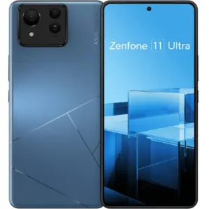 Asus Zenfone11 Ultra Mobile Phone, 6.78" FHD+ Flexible AMOLED Display, Qualcomm Snapdragon 8 Gen 3 Processor, 12GB RAM, 256GB Storage, Android 14 OS, INTL Version, Skyline Blue | ZENFONE11
