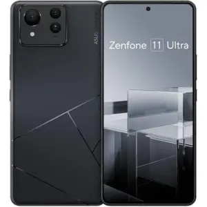 Asus Zenfone11 Ultra Mobile Phone, 6.78" FHD+ Flexible AMOLED Display, Qualcomm Snapdragon 8 Gen 3 Processor, 16GB RAM, 512GB Storage, Android 14 OS, INTL Version, Eternal Black | ZENFONE11512EB