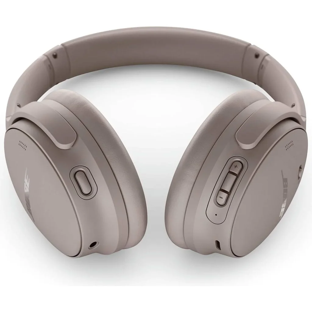 Bose QuietComfort Wireless Noise Cancelling Over Ear Headphones, Superior Sound Quality, Industry-Leading ANC, Bluetooth Connectivity, Comfortable Design, Sandstone | 884367-1100 - Image 2