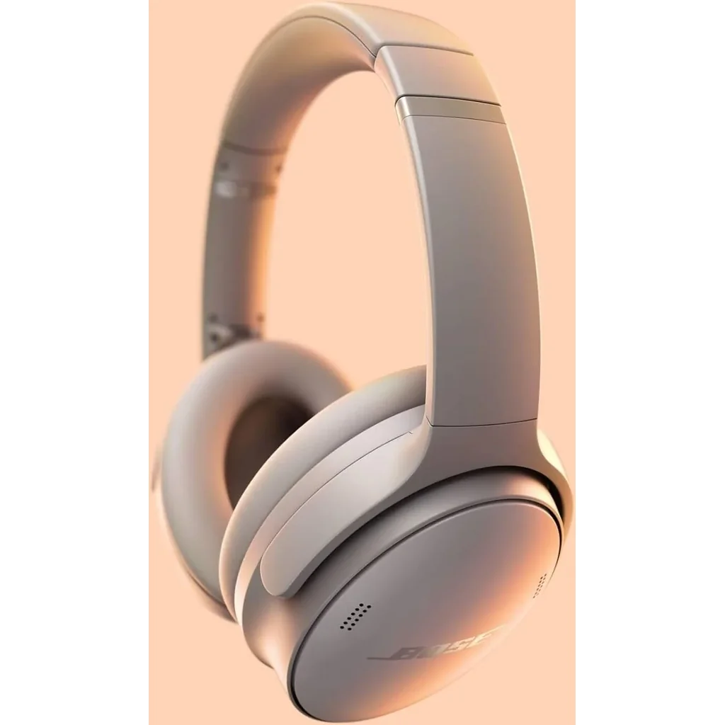 Bose QuietComfort Wireless Noise Cancelling Over Ear Headphones, Superior Sound Quality, Industry-Leading ANC, Bluetooth Connectivity, Comfortable Design, Sandstone | 884367-1100 - Image 4