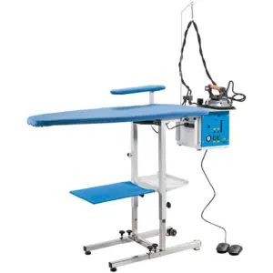 Battistella Ker/5, Foldable Iron Board With Vacuum, Blowing And Heating Options, Adjustable Height, 4.5 L Water Capacity, 2475W Total Power, Stainless Steel Boiler And Iron | Ker/5