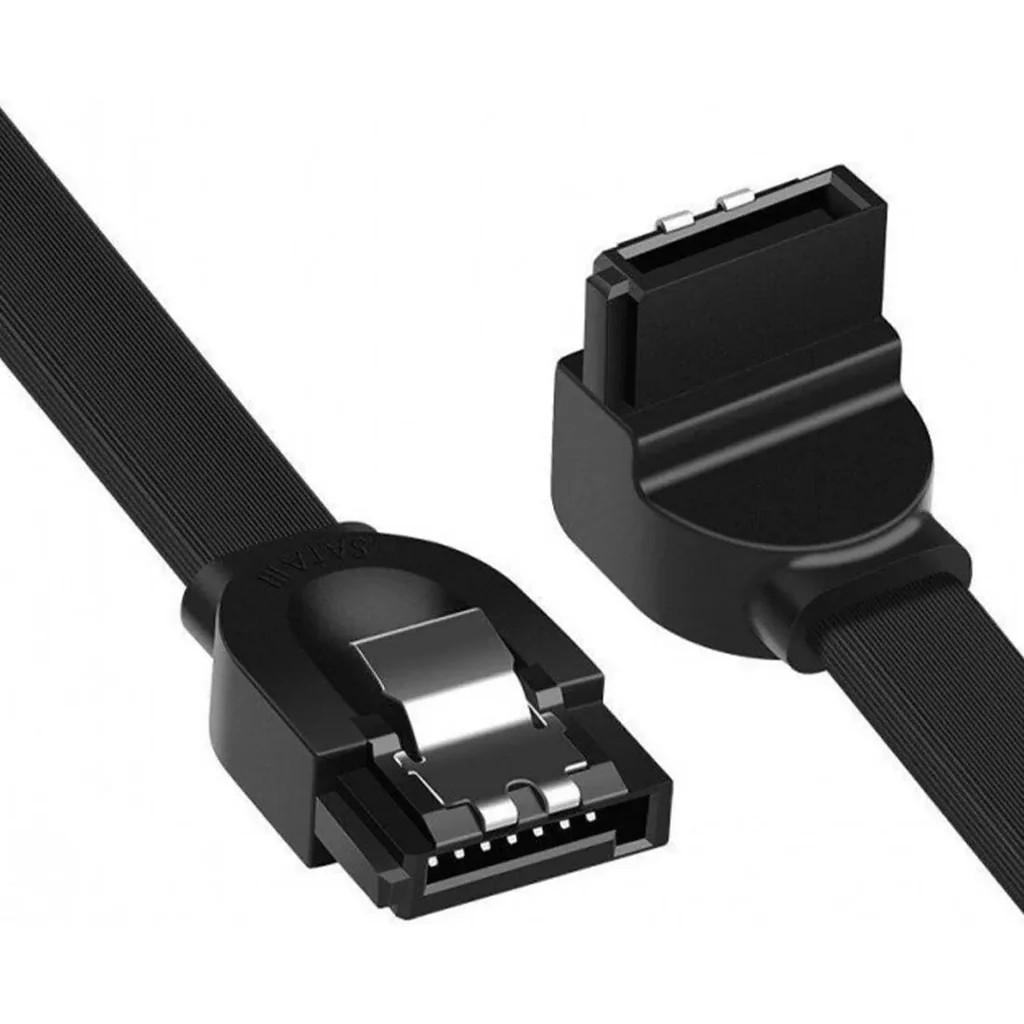 UGREEN US217 SATA 3 Data Cable, 0.5m, HDD, SSD, ODD, 6Gbps High-Speed Data Plug Cord, Angled, Durable, Black | 30797 - Image 3