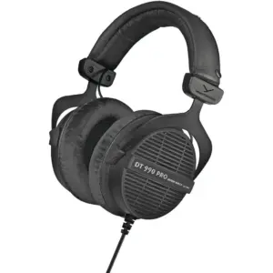 Beyerdynamic DT 990 Pro Limited Edition Open Back Studio Headphones 250 , Black Finish, 3 m Straight Cable, Made in Germany | 713368