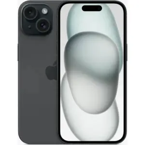 Apple iPhone 15, 6.1" Super Retina XDR OLED Display, A16 Bionic Chip, 6-Core CPU, 5-Core GPU, 16-Core Neural Engine, 256GB Storage, 5G/Wi-Fi, Facetime, Face ID, INTL Version, Black | iP15-INTL