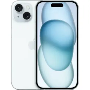 Apple iPhone 15, 6.1" Super Retina XDR OLED Display, A16 Bionic Chip, 6-Core CPU, 5-Core GPU, 16-Core Neural Engine, 256GB Storage, 5G/Wi-Fi, Facetime, Face ID, INTL Version, Blue | iP15-INTL