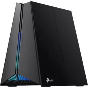TP-LINK Tri-Band Archer GXE75 AXE5400 Wi-Fi 6E Gaming Router, 6-Stream 5.4 Gbps, 1 2.5G + 4 1G Ports, USB 3.0, Exclusive Acceleration, Gaming Port & Panel, RGB Lighting, Black | Archer GXE75