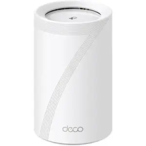 TP-Link Deco BE65 BE9300 Whole Home Mesh WiFi 7 System, 9214 Mbps Tri-Band WiFi, 2.5 Gbps Wired Connections, Multi-Link Operation, 320MHz Channels, Works on the 6 GHz Band, White | Deco BE65