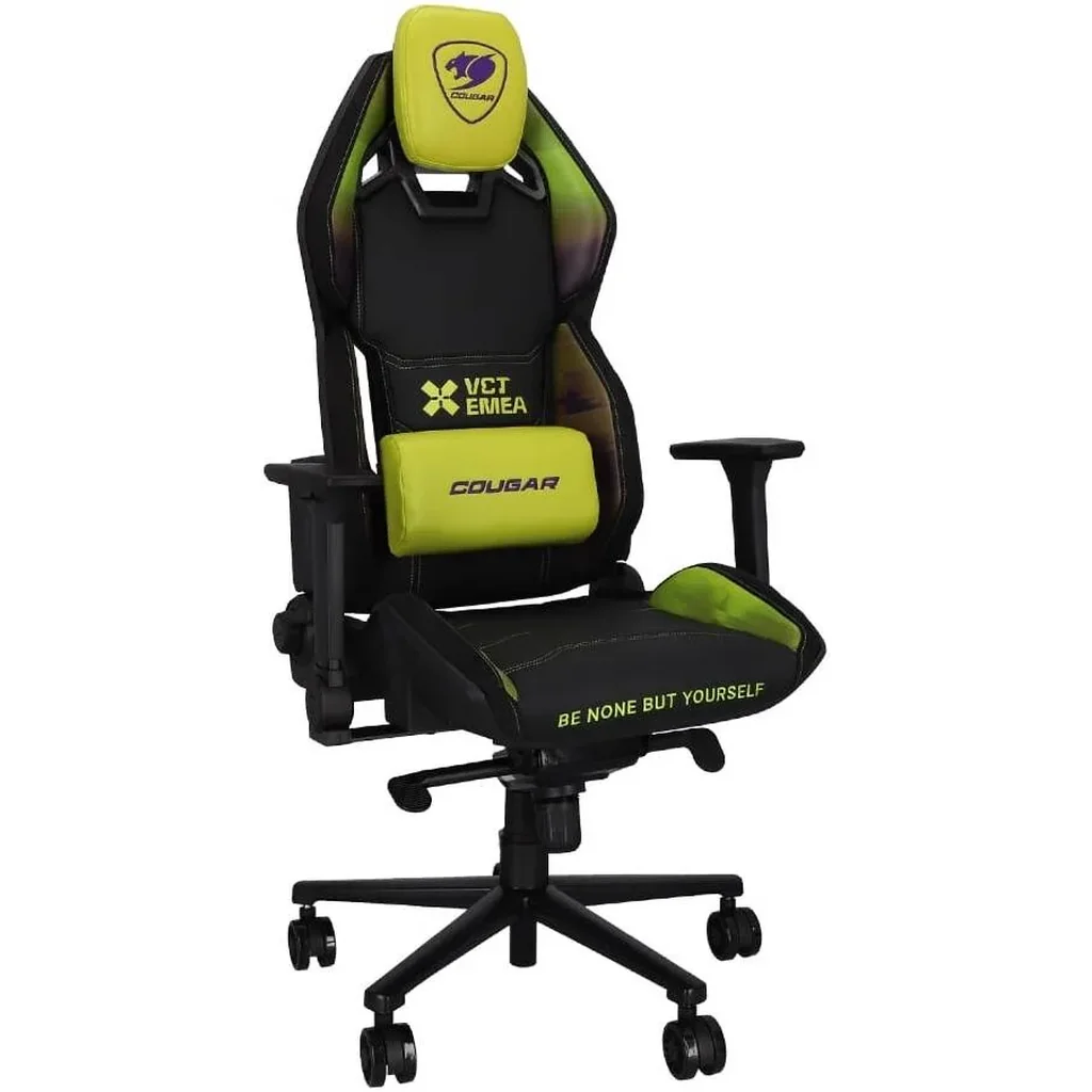 COUGAR HOTROD ROYAL Valorant Champions Tour Gaming Chair, Hyper-Dura Leatherette & Micro Suede, 4D Armrests, Class 4 Gas Lift, 150? Recline, 136kg Max Load | 3MHTVRLB.0001 - Image 2