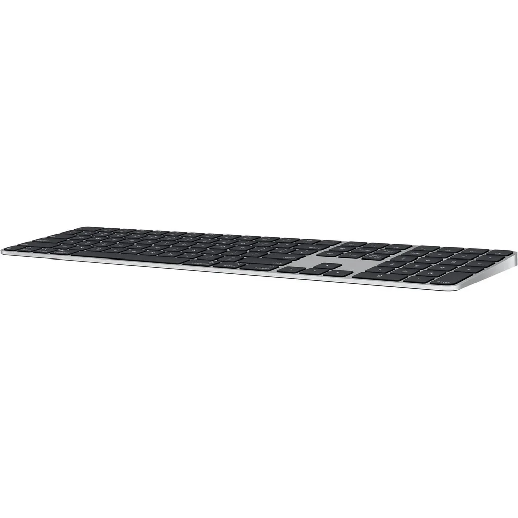 Apple Magic Keyboard, Touch ID and Numeric Keypad, Wireless and Rechargeable, USB-C, Black Keys, Pairs Automatically with Mac, MXK83LL/A / APMXK83LLA - Image 2
