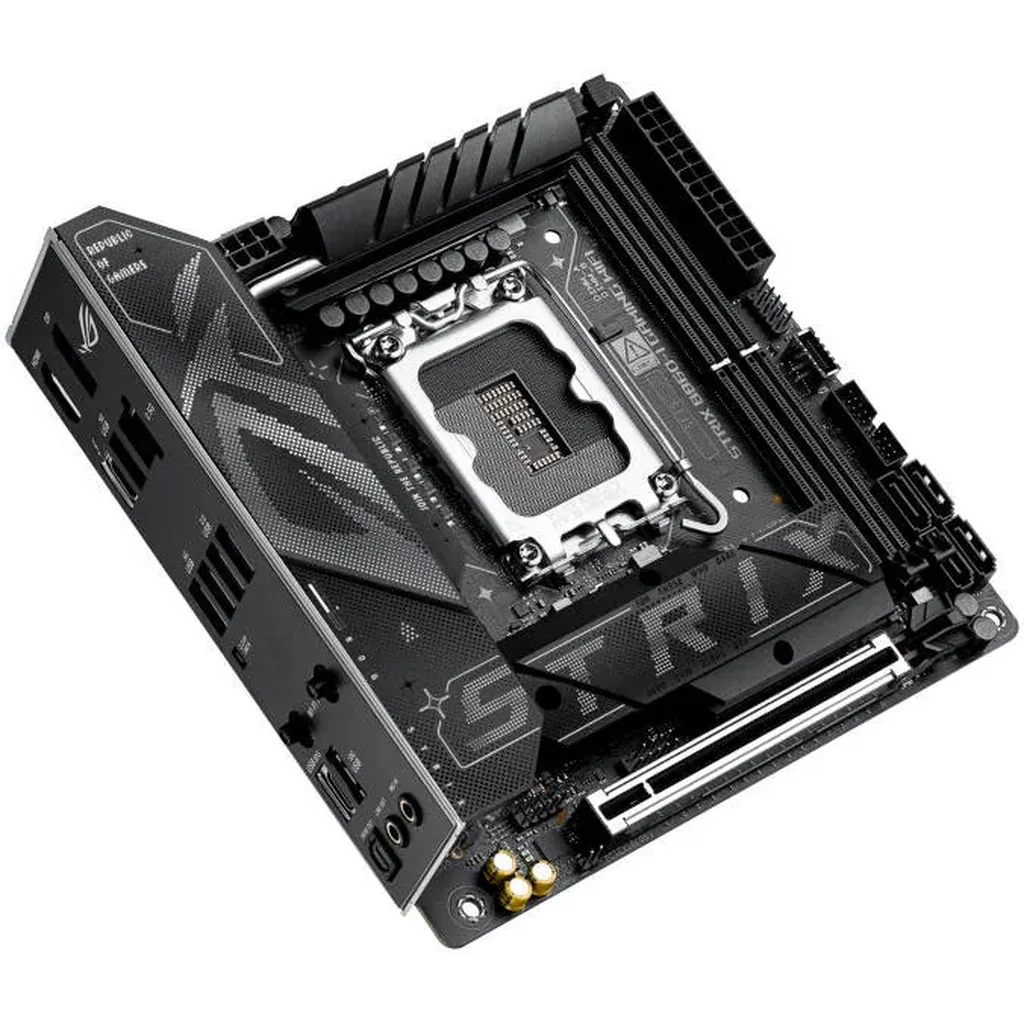 ASUS ROG Strix B860-I Gaming WiFi LGA 1851 Mini-ITX Motherboard, Intel B860 Chipset, 2x DIMM DDR5 Slot, Up to 128GB Max Memory, 1 x PCIe 5.0 x16, 2 x M.2 Slot, WiFi & BT Connectivity | 90MB1JB0-M0EAY0 - Image 6