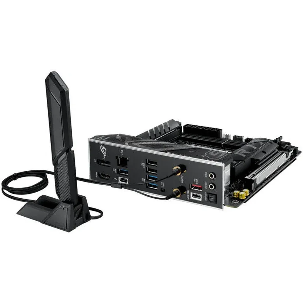 ASUS ROG Strix B860-I Gaming WiFi LGA 1851 Mini-ITX Motherboard, Intel B860 Chipset, 2x DIMM DDR5 Slot, Up to 128GB Max Memory, 1 x PCIe 5.0 x16, 2 x M.2 Slot, WiFi & BT Connectivity | 90MB1JB0-M0EAY0 - Image 8