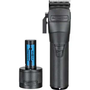 Babyliss PRO FX899MBE Hair Clipper, 0.5 mm Min Cutting Height, 4.2mm, Max. Cutting Height, 45mm Blade Width, Cleaning Brush, 8 Nozzles, 150min Working Time, USB Charging Cable, Black | FX899MBE