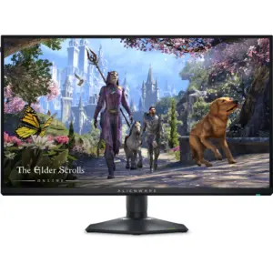 Dell Alienware AW2725QF Gaming Monitor, 27" IPS Display, Up to 4K UHD Resolution, Up to 360Hz Refresh Rate, 0.5ms (GtG) Response Time, NVIDIA G-Sync Technology, Black | 210-BNHT