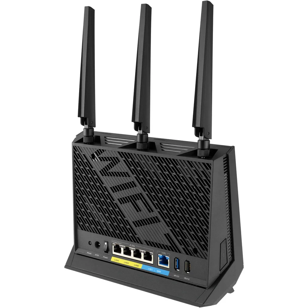 ASUS RT-BE86U Router, Up to 5764 Mbps Data Rate, External Antenna x3, Internal Antenna x1, 256MB Flash & 1GB RAM Memory, AiMesh, BE6800 Ultimate BE Performance | 90IG08W0-MO9A0V - Image 7