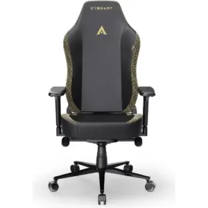 Cybeart NEO Series Imperial Edition Gaming Chair, Supreme PU Leather, Memory Foam Lumbar Pillow, 60mm Caster Wheels, 4D Armrest, Inbuilt Lumbar Arch, 150Kg Max Weight, Imperial | GC-PUAPEXNEO-01
