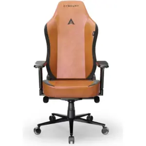 Cybeart NEO Series Vintage Edition Gaming Chair, Supreme PU Leather, Memory Foam Lumbar Pillow, 60mm Caster Wheels, 4D Armrest, Inbuilt Lumbar Arch, 150Kg Max Weight, Vintage | VNTGED