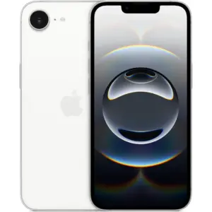 Apple iPhone 16e Mobile Phone, 6.1" Super Retina XDR OLED Display, A18 6-Core CPU, 4-Core GPU, 16-Core Neural Engine, 8GB RAM + 128GB Storage, 4005mAh Battery, International, White | iPhone-16e-128wht