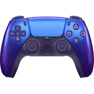 Sony PlayStation 5 DualSense Wireless Controller, Haptic Feedback & Adaptive Triggers, Bluetooth, Built-in Mic, Headset Jack & Speaker, Built-in Battery & USB Type-C, Chroma Indigo | CFI-ZCT1W