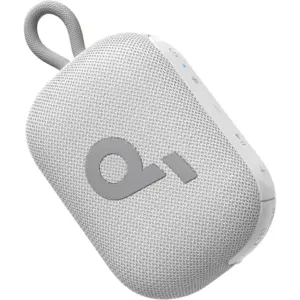 Anker Soundcore Select 4 Go Portable Bluetooth Speaker, 5W Vibrant Sound, Customizable 9-Band EQ, True Wireless Stereo, IP67 Full Protection & Floating, Up To 20 Hour Playtime, White | A31X1