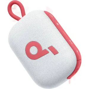 Anker Soundcore Select 4 Go Portable Bluetooth Speaker, 5W Vibrant Sound, Customizable 9-Band EQ, True Wireless Stereo, IP67 Full Protection & Floating, Up To 20 Hour Playtime, Red | A31X1