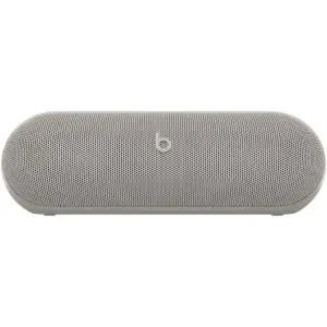 Beats Pill Kim Special Edition Portable Bluetooth Speaker, Powerful & Room-Filling Sound, IP67 Dust and Water Resistance, Up to 24 Hours of Battery Life, USB-C Charging, Light Gray | MAX24LL/A