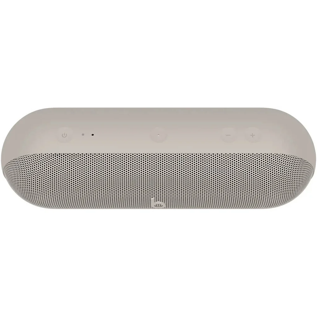 Beats Pill Kim Special Edition Portable Bluetooth Speaker, Powerful & Room-Filling Sound, IP67 Dust and Water Resistance, Up to 24 Hours of Battery Life, USB-C Charging, Light Gray | MAX24LL/A - Image 4