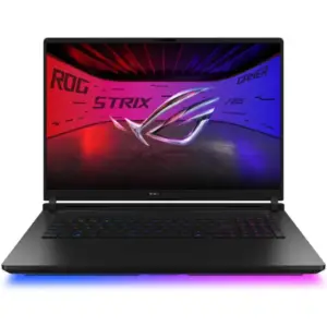 ASUS ROG Strix SCAR 18 Gaming Laptop, 18" WQXGA 240Hz HDR Display, Intel Core Ultra 9 275HX, 32GB RAM, 2TB M.2 SSD, NVIDIA RTX 5090 24GB, ENG RGB Backlit KB, Win 11 Pro, Eclipse Gray | G835LX-XS97