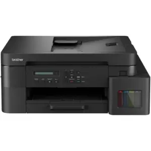 Brother DCP-T830DW Ink Tank Printer, 1200 x 6000 DPI, 17 IPM Print Speed, Auto 2-Sided Duplex Printing, 20 Sheets Auto-Document Feeder, WiFi, WiFi-Direct, USB 2.0, LAN, Black | DCP-T830DW