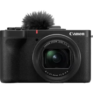 Canon PowerShot V1 Camera, 22MP 1.4-inch CMOS Sensor, Up To 4K 60p Video, Dual Pixel Autofocus, 16-50mm Built-in Lens, OIS, Log 3 HDR, USB-C, Black | 6390C001